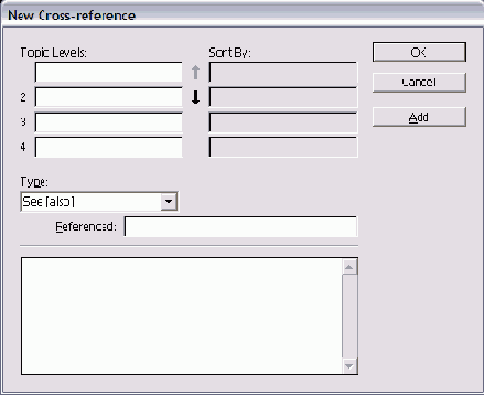   New Crossreference