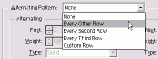  Alternating Pattern i    
