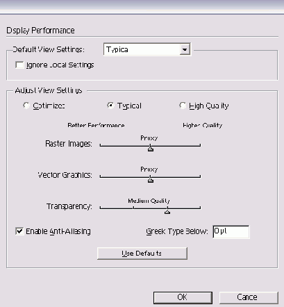  Display Performance